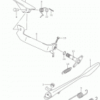 VL1500B Подножка