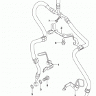 VZ1500 Передние тормозные трубки