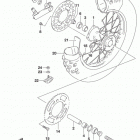 RM85 Rear wheel (rm85ll5 p28)