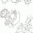 DR Z400SM Боковые крышки
