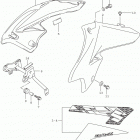 DR Z125,L Fuel tank cover