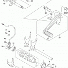 GSX1300R A Механизм  переключения передач