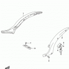 VL800,B,T Frame handle grip (vl800tl5 e33)