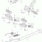 DR Z400SM Подножка