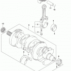 GSX R1000 Коленвал