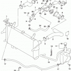 SFV650,A Радиатор и Патрубки