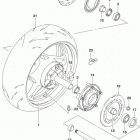 GSX1300R A Rear wheel (gsx1300ral5 e33)