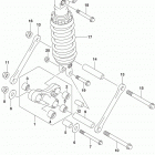 GSX1300R A Rear cushion lever (gsx1300ral5 e33)