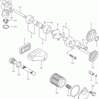 RM Z450 Масляный насос