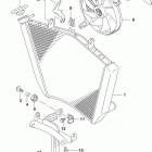 GSX R1000 Radiator (gsx-r1000l5 e03)