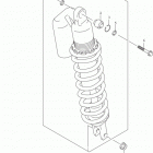DR Z400S Rear shock absorber (dr-z400sl5 e28)