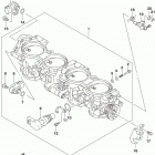 GSX R1000 Throttle body (gsx-r1000l5 e03)