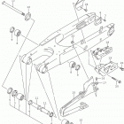DR Z400SM Rear swingingarm