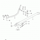 DR200S Подножка