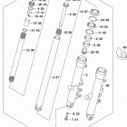 SFV650,A Front fork damper (sfv650l5 e33)