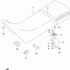 DR200S Сиденье