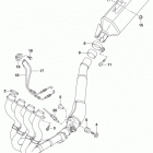 GSX R1000 Muffler (gsx-r1000l5 e03)