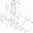 GSX1300R A Rear cushion lever (gsx1300ral5 e03)
