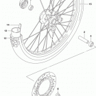 DR200S Переднее колесо