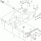 GSX R600 Rear swingingarm