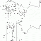 GSX1300R A Rear master cylinder (gsx1300ral5 e03)
