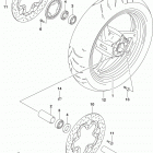 GSX1300R A Переднее колесо