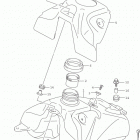 DR Z125,L Топливный бак