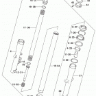 VL800,B,T Front fork damper (vl800tl5 e28)