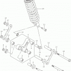 DR650SE Rear cushion lever (dr650sel5 e03)