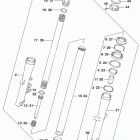 VL800,B,T Front fork damper (vl800l5 e33)