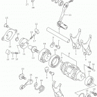 RM Z250 Механизм  переключения передач