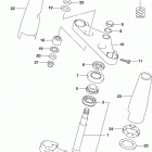 VL800,B,T Steering stem (vl800l5 e33)