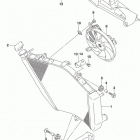 GSX R600 Радиатор