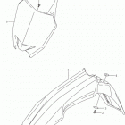 RM Z450 Переднее крыло