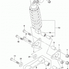 GSX R1000 Rear cushion lever (gsx-r1000l5 e28)