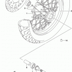 VL800,B,T Front wheel (vl800tl5 e33)