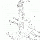 GSX R600 Rear cushion lever (gsx-r600l5 e28)