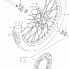 DR Z400S Переднее колесо