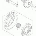 DR Z400SM Муфта стартера