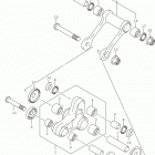 DR Z125,L Втулки заднего рычага