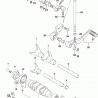 GSX R600 Механизм  переключения передач