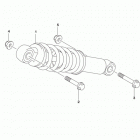 DR Z70 Задние амортизаторы