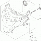 GSX R1000 Headlamp (gsx-r1000l5 e33)