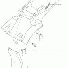 DR Z125,L Rear fender (dr-z125l5 e33)