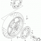 SFV650,A Front wheel (sfv650al5 e28)