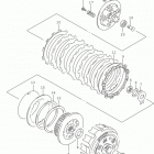 DR650SE Сцепление