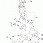 GSX R600 Rear cushion lever (gsx-r600l5 e33)