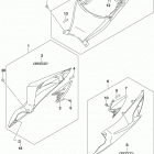 GSX R600 Frame cover (ard)