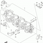 GSX R1000 Throttle body (gsx-r1000l5 e33)