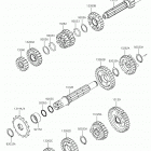 KX85 (KX85CKF) Трансмиссия